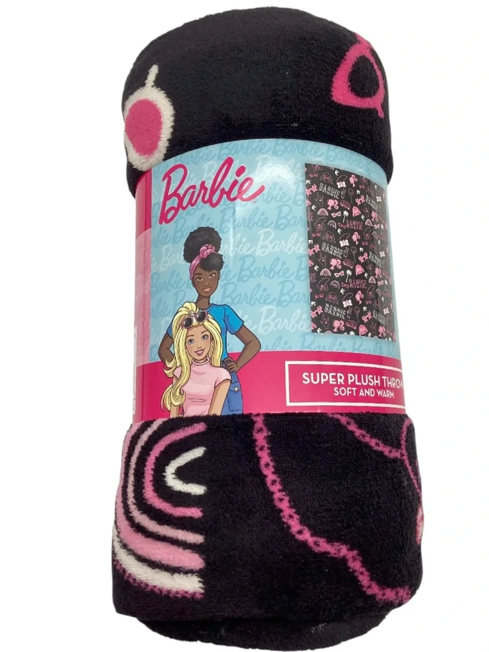 Barbie Fashion Icons Throw Blanket (NWT)